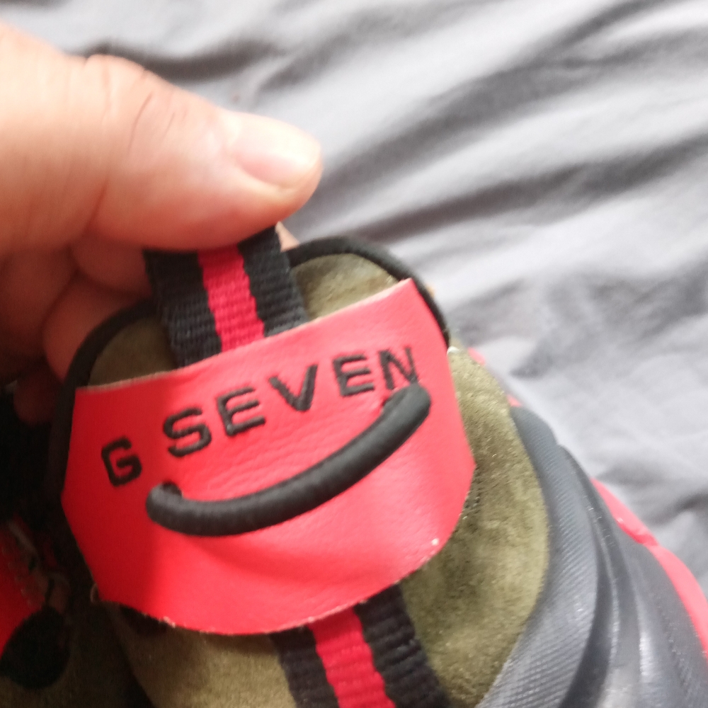 Seven7 Kids Shoes - Red and Green